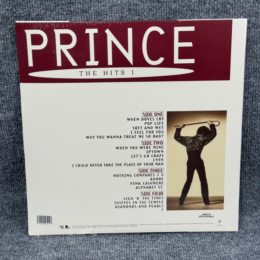 Prince The Hits 1 Vinyl 2-LP Record Compilation New Sealed 19439953411 - Picture 2 of 4